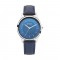 Titan Workwear 2639SL02 Blue Dial Leather Strap Quartz Women's Watch