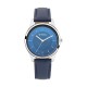 Titan Workwear 2639SL02 Blue Dial Leather Strap Quartz Women's Watch