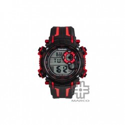 Reebok Warrior  RV-WRR-G9-PBPB-WR Black Red Men Digital Watch | 49MM | 10ATM | 2Y Warranty