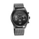 Titan Noir 1805QM03 Anthracite Dial Analog Stainless Steel Strap Quartz Men's Watch