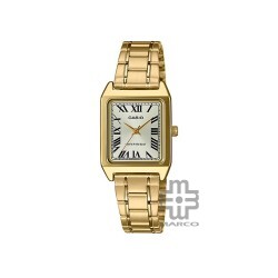 Casio General LTP-V007G-9B Gold Stainless Steel Band Women Watch