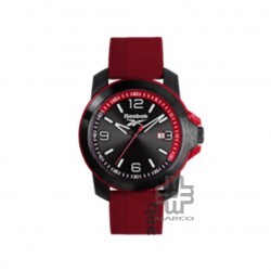 Reebok Triple 3 RV-TR3-G3-PBIR-BR Red Silicone Band Men Watch