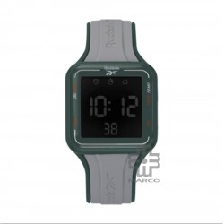 Reebok Square Elements GT RV-SQG-G9-PGIA-BA Grey Silicone Band Men Watch