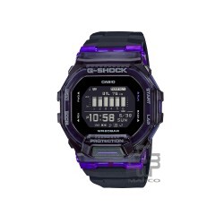 Casio G-Shock G-Squad Vital Bright Series GBD-200SM-1A6 Black Resin Band Men Sports Watch