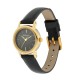 Titan Karishma 2593YL03 Black Dial Leather Strap Quartz Women's Watch