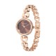 Titan Lagan 2601WM04 Brown Dial Metal Strap Quartz Women's Watch