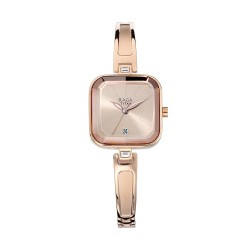 Titan Raga Viva 2607WM01 Rose Gold Dial Metal Strap Quartz Women's Watch