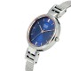 Titan Raga 2608SM02 Viva Blue Dial Metal Strap Quartz Women's Watch