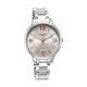 Titan Urban 2617SM07 Silver White Dial Metal Strap Quartz Women's Watch