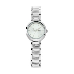 Titan Raga 2620SM01 Viva Silver Dial Metal Strap Quartz Women's Watch