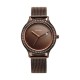 Titan Purple 2634QM01 Brown Dial Analog with Date Metal Strap Quartz Women's Watch