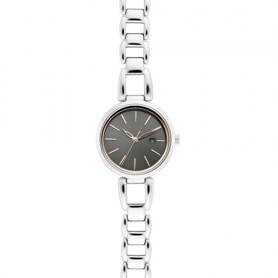 Titan Raga 2642SM01 Viva Grey Dial Metal Strap Quartz Women's Watch