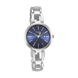 Titan Raga 2642SM02 Viva Blue Dial Metal Strap Quartz Women's Watch