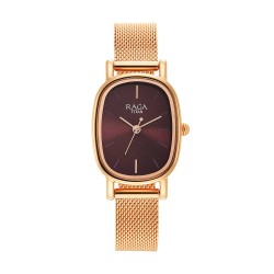 Titan Raga Viva 2665WM01 Brown Dial Stainless Steel Strap Quartz Women's Watch