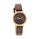 Titan Karishma 2678YL02 Brown Dial Leather Strap Quartz Women's Watch