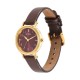 Titan Karishma 2678YL02 Brown Dial Leather Strap Quartz Women's Watch