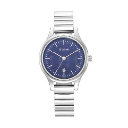 Titan Karishma 2679SM01 Blue Dial Metal Strap Quartz Women's Watch