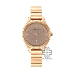 Titan Karishma 2679WM01 Brown Dial Metal Strap Quartz Women's Watch