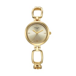 Titan Raga 2725YM01 Champagne Dial Metal Strap Quartz Women's Watch