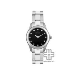 Movado 605747 Silver Stainless Steel Women's Watch