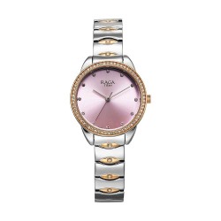 Titan Raga Showstopper 95281KM01 Purple Dial Metal Strap Quartz Women's Watch