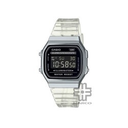 Casio Vintage A168XES-1B Transparent Band Women / Men / Unisex Watch