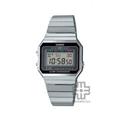 Casio Vintage A700W-1A Silver Stainless Steel Men Watch / Women Watch