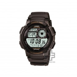 Casio General AE-1000W-1AV Black Resin Band Men Sports Watch