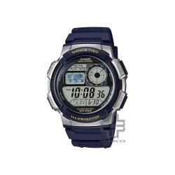 Casio General AE-1000W-2AV Navy Blue Resin Band Men Watch