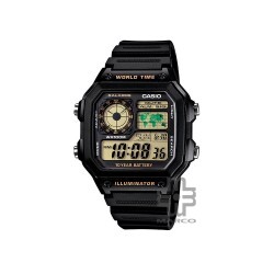 Casio General AE-1200WH-1BV Black Resin Band Men Watch 