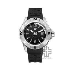 CAT NORTH AF-141-21-132 BLACK SILICON STRAP MEN WATCH