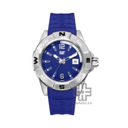 CAT NORTH AF-141-26-632 BLUE SILICON STRAP MEN WATCH