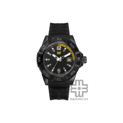 Caterpillar North AF-161-21-137  Black Silicone Strap | Men Watch | Analogue Watch | 100M WR | 44MM | 2Y Warranty 