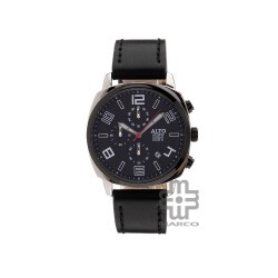 ALTO AL-2007155SM Black Pu Strap Men Watch