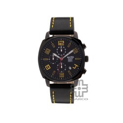 ALTO AL-2007157BM Black Pu Strap Men Watch