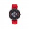 ALTO AL-2007181SS Red Silicon Band Men Watch