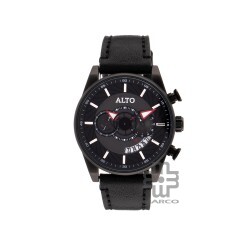 ALTO AL-2008186M-1A Black Pu Strap Band Men Watch