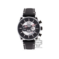 ALTO AL-2008186M-7A Black Pu Strap Band Men Watch