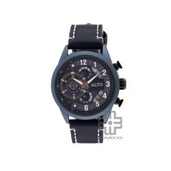 ALTO AL-2008188M-2B Blue Pu Strap Band Men Watch