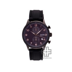 ALTO ALT-220502S-1A1 Black Silicon Band Men Watch