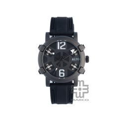 ALTO ALT-220601S-1A1 Black Silicon Band Men Watch