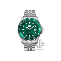 Caterpillar R-TYPE AO-141-11-323| Green Stainless Steel | Analogue Watch | 100M | 43MM | 2Y Warranty