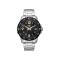 Caterpillar DOWNFORCE AP-141-11-111 | Black Dial Stainless Steel | Analog Watch | 10 ATM | 44MM | 2Y Warranty