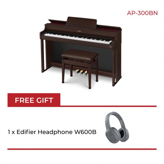 [Pre-order] Casio Celviano Digital Piano AP-300BN Brown