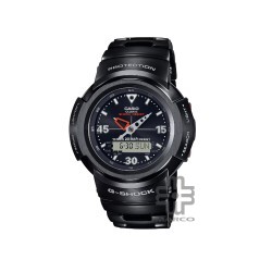 Casio G-Shock Full Metal Series AWM-500-1A Black Stainless Steel Band Men Watch