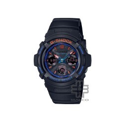 Casio G-Shock AWR-M100SCT-1A Black Resin Band Men Sports Watch