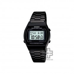 Casio Vintage B640WB-1A Black Stainless Steel Men Watch / Women Watch