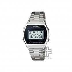 Casio Vintage B640WD-1AV Silver Stainless Steel Men Watch / Women Watch