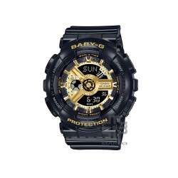 Casio Baby-G BA-110X-1A Black Resin Band Women Sports Watch