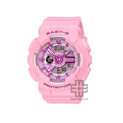 Casio Baby-G BA-110YK-4A Pink Resin Band Women Sports Watch